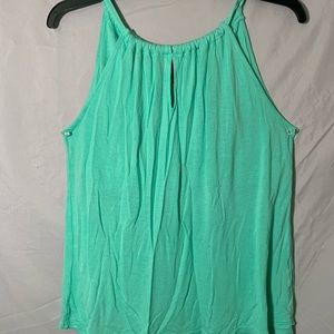 Keyhole halter blouse